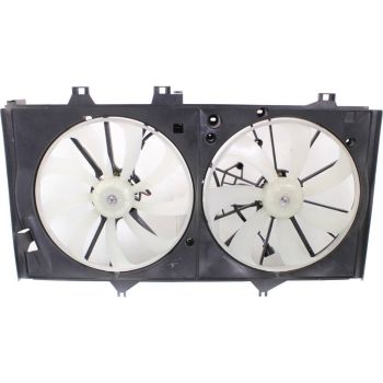 TOYOTA CAMRY RADIATOR & A/C FAN ASSEMBLY (V6)(DUAL FAN) OEM#167110P200-PFM 2012-2014 PL# TO3115170