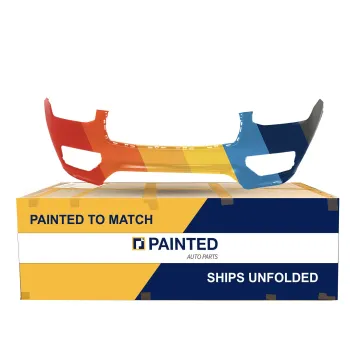 2016-2019 VOLVO XC90 Front Bumper with Sensor and Washer for T5 Momentum & T5 Inscription CAPA OEM# 398417261 PL# VO1000219C