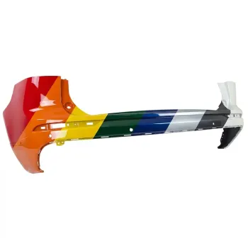 2018-2021 VOLVO XC60 PLUG-IN Rear Bumper w/ Sensor Excludes Inscription Without Chrome Reflector Bezel CAPA OEM# 398472662 PL# VO1100182C