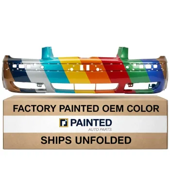 1999-2005 VOLKSWAGEN JETTA Front Bumper w Molding Hole OEM# 1J5807217JGRU PL# VW1000136