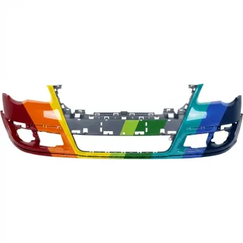 2006-2010 VOLKSWAGEN PASSAT Front Bumper without Parking Aid & Headlamp Washer OEM# 3C0807217DGRU PL# VW1000165