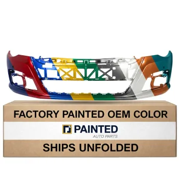 2009-2012 VOLKSWAGEN CC Front Bumper with Parking Aid Excludes R-Line Model CAPA OEM# 3C8807217NGRU PL# VW1000183C