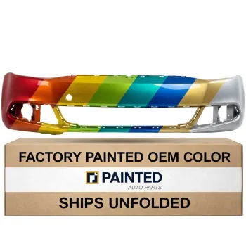 2013-2014 VOLKSWAGEN JETTA HYBRID Front Bumper Without Sensor CAPA OEM# 5C6807217DGRU PL# VW1000190C
