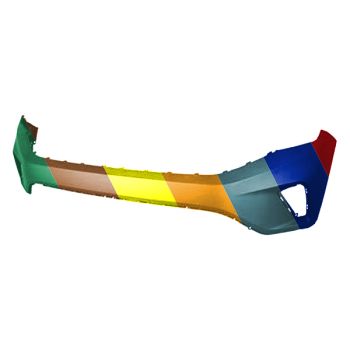 VOLKSWAGEN ATLAS CROSS SPORT FRONT BUMPER COVER UPPER PRIMED (WO/SENSOR)(WO/R-LINE) **CAPA** OEM#3CM807221GRU 2020-2023 PL# VW1014102C