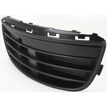 VOLKSWAGEN JETTA SEDAN (GEN 5) FRONT BUMPER GRILLE OUTER LEFT (Driver Side) BLK(W/O F/L) OEM#1K0853665F9B9 2005-2010 PL# VW1036108
