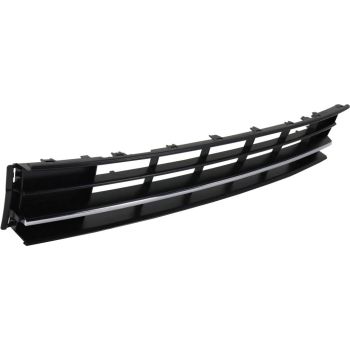 VOLKSWAGEN PASSAT FRONT BUMPER GRILLE CHROME/BLACK (WO/PARK ASSIST)(EXC GT/R-LINE)**CAPA** OEM#561853671HRYP 2016-2019 PL# VW1036141C