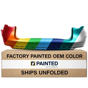 2007-2010 VOLKSWAGEN PASSAT Rear Bumper Without Park Aid OEM# 3C9807417GRU PL# VW1100164