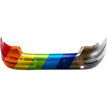 2009-2012 VOLKSWAGEN CC Rear Bumper Without Sensor OEM# 3C8807417FGRU PL# VW1100179