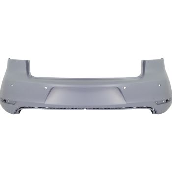 VOLKSWAGEN GTI 2/4DOORS REAR BUMPER COVER PRIMED (W/SENSOR) OEM#5K6807417HGRU 2010-2014 PL# VW1100184