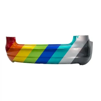 2012-2015 VOLKSWAGEN PASSAT Rear Bumper without Chrome Molding OEM 561807421DGRU PL# VW1100192