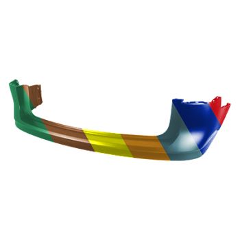 VOLKSWAGEN ATLAS REAR BUMPER COVER PRIMED **CAPA** OEM#3CN807421BGRU 2021 PL# VW1114104C