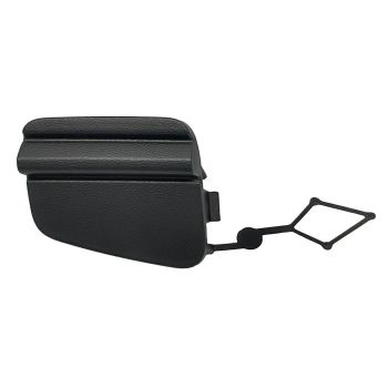 VOLKSWAGEN JETTA SEDAN (EXC GLI) REAR BUMPER TOW HOOK COVER TXT-BLACK (WO/CHROME) OEM#17A807441A9B9 2022-2023 PL# VW1129107