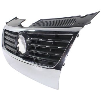 VOLKSWAGEN PASSAT GRILLE ASSY (W/O CHROME MLDG)(W/O SENSOR) OEM#3C0853651APWF 2006-2010 PL# VW1200147