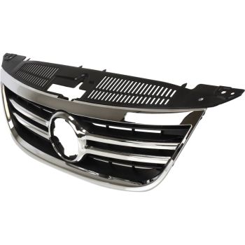 VOLKSWAGEN TIGUAN / TIGUAN LIMITED GRILLE ASSEMBLY CHR/BLK**CAPA** OEM#5N0853651C2ZZ 2009-2011 PL# VW1200152C