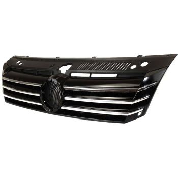 VOLKSWAGEN PASSAT GRILLE CHR/BLK (WO/ 4 VERTICAL CHROME MLDG) OEM#561853651COQE 2012-2015 PL# VW1200153