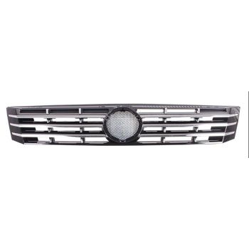 VOLKSWAGEN PASSAT GRILLE CHROME/BLACK (W/ 4 VERTICAL CHROME MLDG)**CAPA** OEM#561853651BOQE 2012-2015 PL# VW1200155C