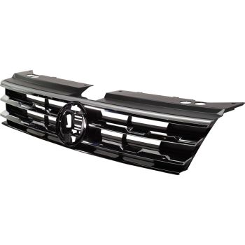 VOLKSWAGEN TIGUAN GRILLE BLACK W/CHROME MLDG (W/COLLISION WARNING)(EXC R-LINE)**CAPA** OEM#5NN853651DZLL 2018-2021 PL# VW1200172C