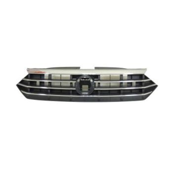 VOLKSWAGEN JETTA SEDAN (EXC GLI) GRILLE ASSY CHROME/BLACK W/CHROME UPPER MLDG (EXC R-LINE) OEM#17A853651RIDJ 2019-2021 PL# VW1200173