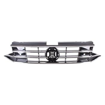 VOLKSWAGEN TIGUAN GRILLE PTD-BLACK W/CHROME MLDG (S/SE) **CAPA** OEM#5NN853651SZLL 2022-2024 PL# VW1200182C