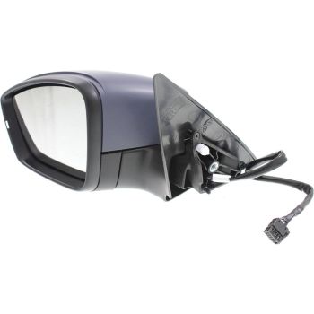 VOLKSWAGEN BEETLE DOOR MIRROR LEFT (Driver Side) PWR/HTD/SIGNAL (PTD CVR)(FLAT) OEM#5C1857507N9B9-PFM 2012-2016 PL# VW1320147