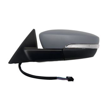 VOLKSWAGEN BEETLE DOOR MIRROR LEFT (Driver Side) PWR/HTD/SIGNAL (W/BSD)(PTM) OEM#5C1857507AC9B9-PFM 2017-2019 PL# VW1320172