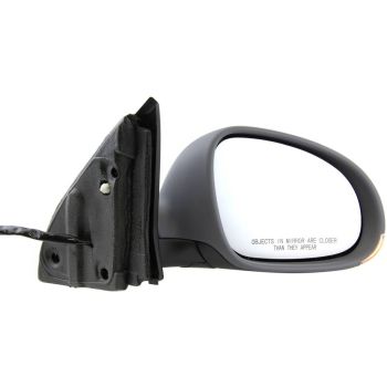 VOLKSWAGEN JETTA SEDAN (GEN 5) DOOR MIRROR ASSEMBLY RIGHT (Passenger Side) POWER/HEATED (W/SIGNAL)(W/O PUDDLE LAMP) OEM#1K1857508DB9B9-PFM 2005-2010 PL# VW1321122