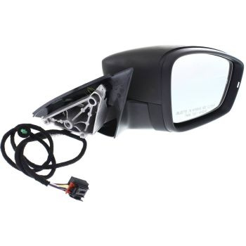 VOLKSWAGEN PASSAT DOOR MIRROR RIGHT (Passenger Side) PWR/HTD/SIGNAL/MEMORY OEM#561857508N9B9-PFM 2012 PL# VW1321155