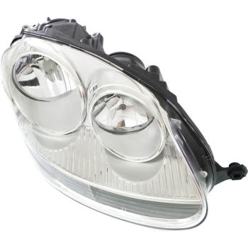 VOLKSWAGEN R32 HEAD LAMP ASSEMBLY RIGHT (Passenger Side) (HALOGEN)(W/O LOGO) OEM#1K6941006S 2008 PL# VW2503127