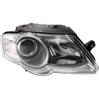 VOLKSWAGEN PASSAT HEAD LAMP ASSY RIGHT (Passenger Side) (HALOGEN) OEM#3C0941006AE 2006-2010 PL# VW2503134