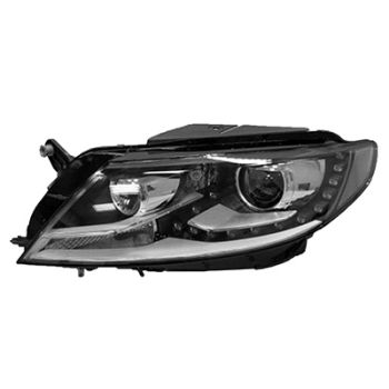 VOLKSWAGEN CC HEAD LAMP UNIT LEFT (Driver Side) (XENON)(W/LED HEAD LAMP) **CAPA** OEM#3C8941753S 2013-2017 PL# VW2518115C