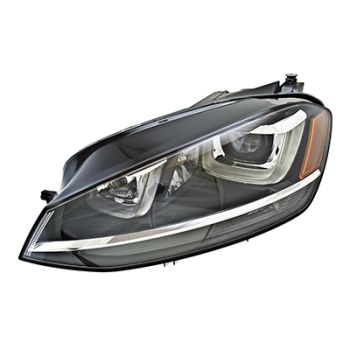 VOLKSWAGEN GOLF HEAD LAMP ASSEMBLY LEFT (Driver Side) (XENON) OEM#5GM941753D 2015-2017 PL# VW2518121