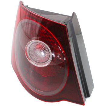 VOLKSWAGEN GLI TAIL LAMP ASSEMBLY LEFT (Driver Side) (DARK RED) **CAPA** OEM#1K5945095L 2008-2010 PL# VW2800127C