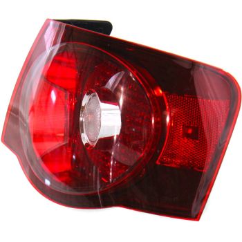 VOLKSWAGEN GLI TAIL LAMP ASSEMBLY RIGHT (Passenger Side) (DARK RED) **CAPA** OEM#1K5945096L 2008-2010 PL# VW2801127C