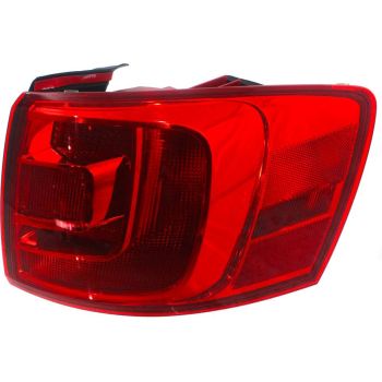 VOLKSWAGEN JETTA SEDAN (EXC GLI) TAIL LAMP ASSEMBLY RIGHT (Passenger Side) (OUTER)(WO/LED) OEM# 5C6945096D 2011-2014 PL# VW2805107