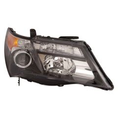 2010-2013 ACURA Headlamp lens/housing Right Passenger Side CAPA  OEM# 33101STXA31 PL# AC2519117C