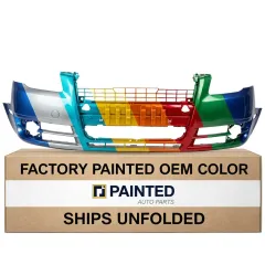 2005-2008 AUDI A4 Front bumper OEM# 8E0807105NGRU PL# AU1000142