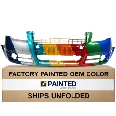 2005-2008 AUDI A4 Front bumper CAPA OEM# 8E0807105NGRU PL# AU1000142C