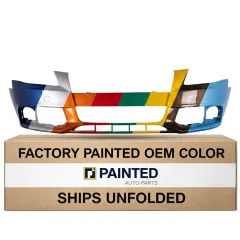 2009-2012 AUDI A4 Front bumper OEM# 8K0807105GRU PL# AU1000162