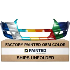 2015-2016 AUDI A3 Front bumper CAPA  OEM# 8V5807065BGRU PL# AU1000219C
