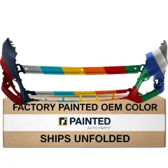 2017-2019 AUDI Q7 Front bumper CAPA OEM# 4M0807065GGRU PL# AU1000278C