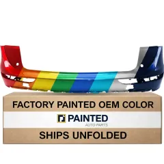 2009-2017 AUDI Q5 Rear bumper CAPA  OEM# 8R0807303GRU PL# AU1100186C