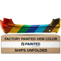 2009-2012 AUDI A4 Rear bumper OEM# 8K5807303AGRU PL# AU1100195