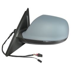 2009-2016 AUDI Mirror outside rear view Left Driver Side OEM# 8R1857409L01C-PFM PL# AU1320123
