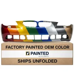 2004-2007 BMW 525i / 530i / 545i / 550i Front bumper OEM# 51117111739 PL# BM1000154