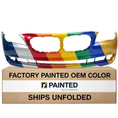 2009-2012 BMW Front bumper CAPA OEM# 51117251634 PL# BM1000230C