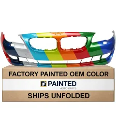 2011-2013 BMW 528i / 535i / 550i Front bumper CAPA  OEM# 51117285964 PL# BM1000241C