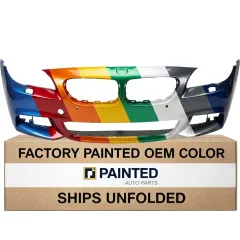 2011-2013 BMW 528i / 535i / 550i Front bumper CAPA  OEM# 51118048670 PL# BM1000254C