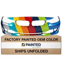 2012-2015 BMW 328i Front bumper OEM# 51117293085 PL# BM1000276