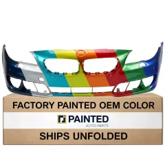 2014-2016 BMW 528i / 535d / 535i / 550i Front bumper OEM# 51117332680 PL# BM1000309