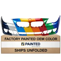2014-2016 BMW 528i / 535d / 535i / 550i Front bumper CAPA  OEM# 51117332680 PL# BM1000309C